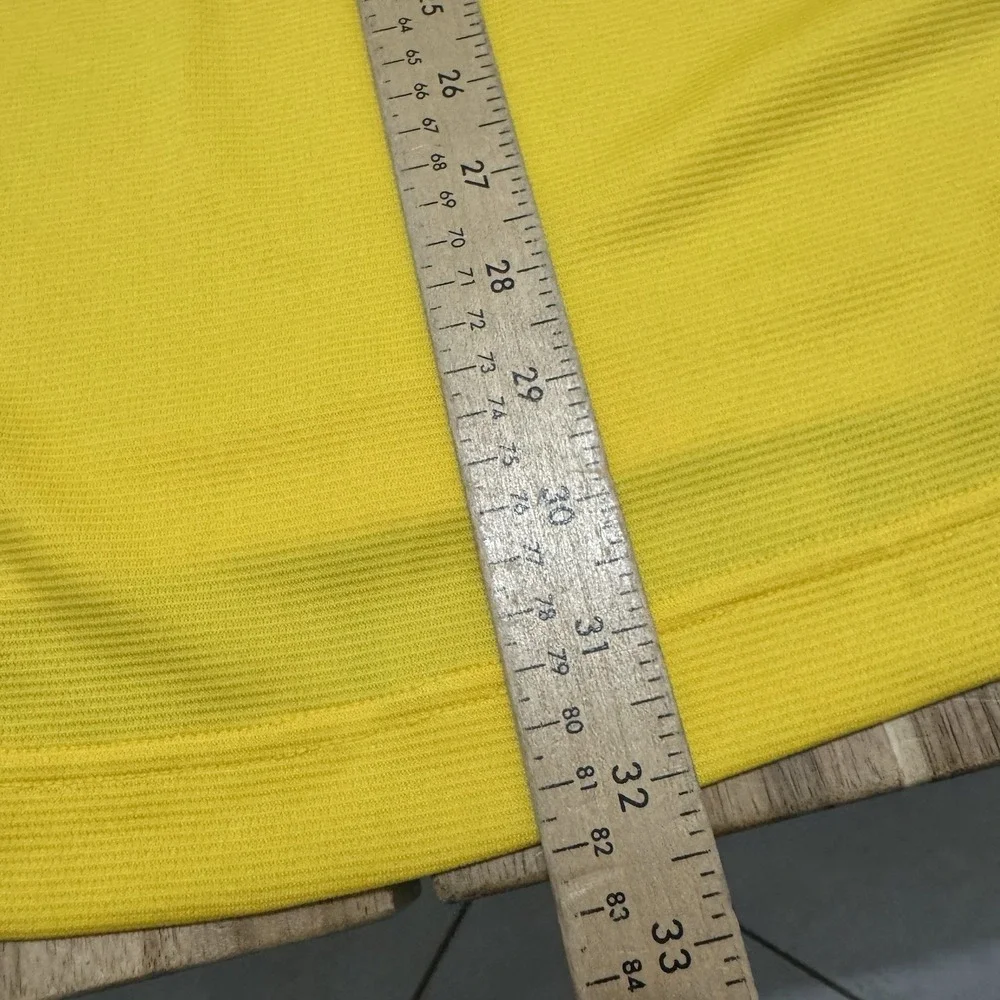 Sweeden Hockey Jersey Mens XL Nike Yellow National Team‎ Svenska Blank Y2K